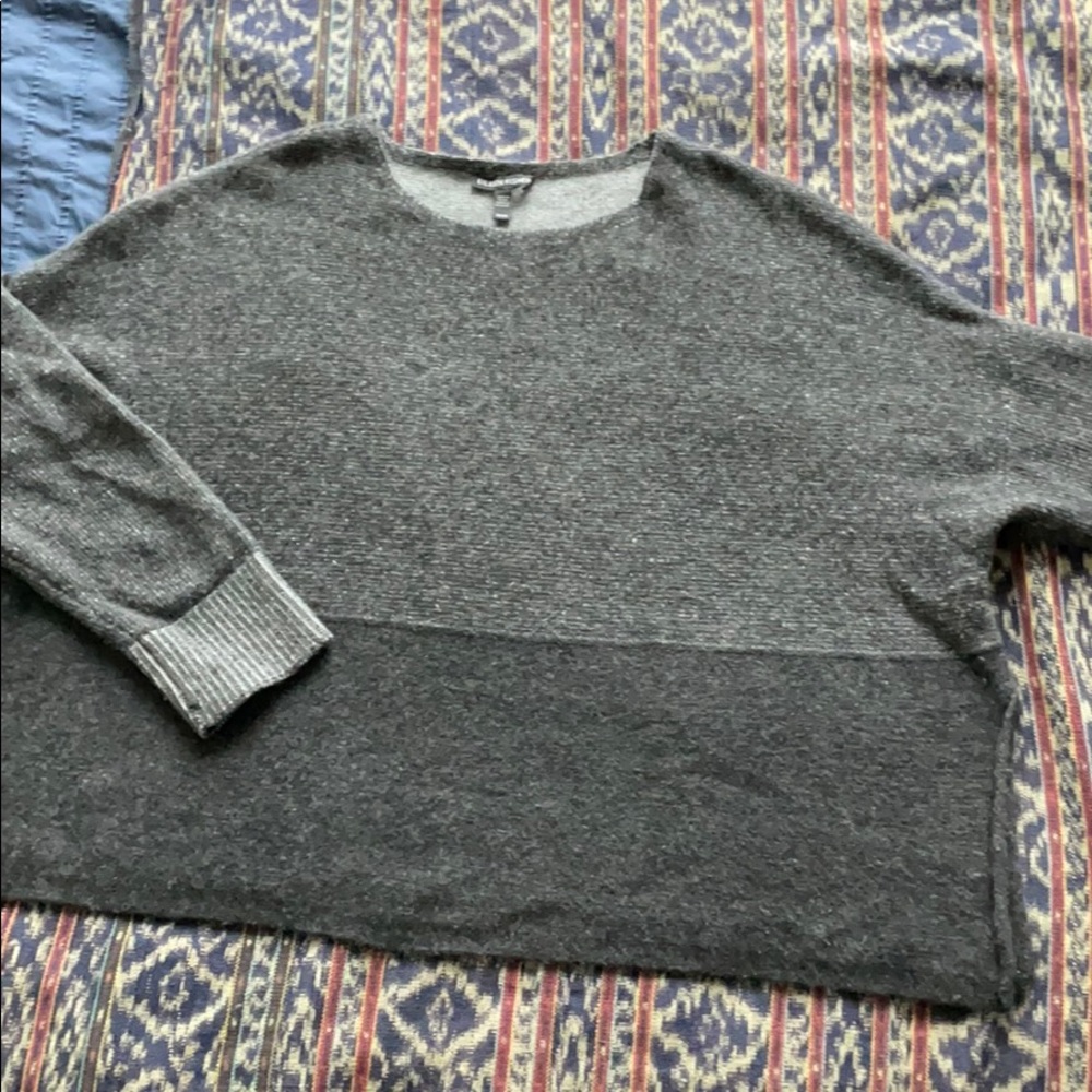 Eileen Fisher Cashmere split hem sweater